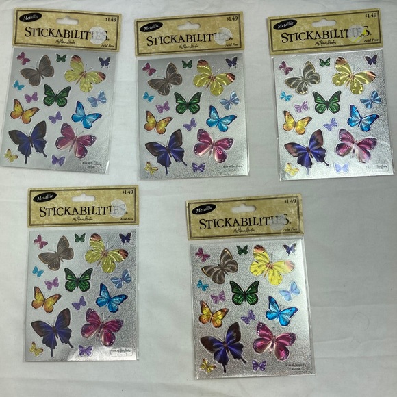 Butterfly Stickers | Scrapbook Stickers | Over 400 Stickers | Wedding Stickers - Picture 16 of 16